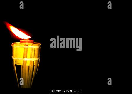 image Pelita lamp used in Malay culture to celebrate Muslim Eid Fitr or Adha Stock Photo