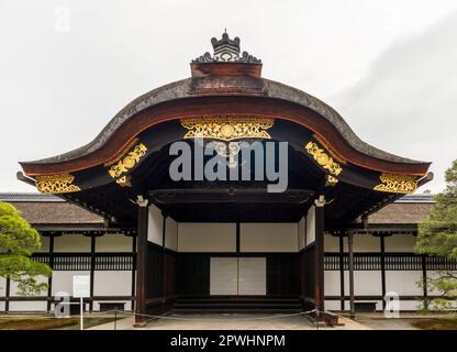 Kyoto, Japan - March 25, 2023: Imperial Palace and Park. Kyoto Gyoen National Garden in Kyoto, Japan Stock Photo