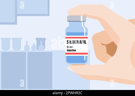 Sildenafil generic drug name. It is used in treatment erectile