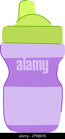 sippy cup set cartoon. baby toddler, bottle kid, water child, feeding straw  sippy cup sign. isolated symbol vector illustration Stock Vector Image &  Art - Alamy