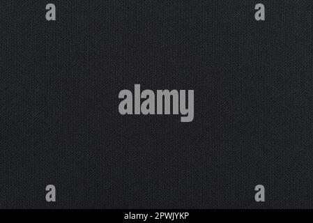 dark gray cotton fabric sample for background Stock Photo