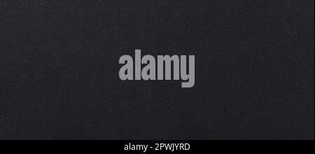 dark gray cotton fabric sample for background Stock Photo