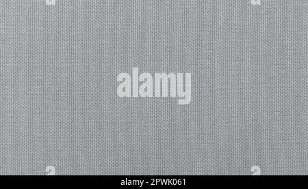 gray cotton fabric sample for background Stock Photo