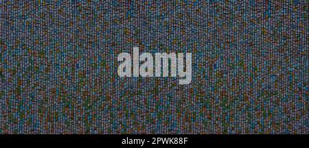 multicolored mosaic tiles pattern for background Stock Photo