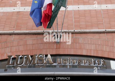 SIGN OF LUMSA UNIVERSITY Stock Photo