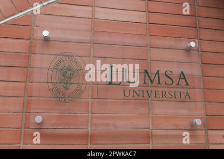 SIGN OF LUMSA UNIVERSITY Stock Photo