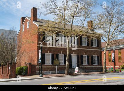 Mary Todd Lincholn's Historic House in Kentucky Stock Photo