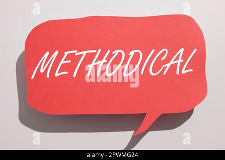 Methods Text Handwriting text Methodical. Conceptual photo System of Methods used in ...