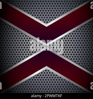 Metallic abstract background. EPS 10, Editable, Vector Illustration. Stock Vector