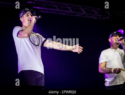 East 17, Main Stage, Poptasia Festival, Gloucester Park, Basildon, Essex © Clarissa Debenham (Film Free Photography) / Alamy Stock Photo