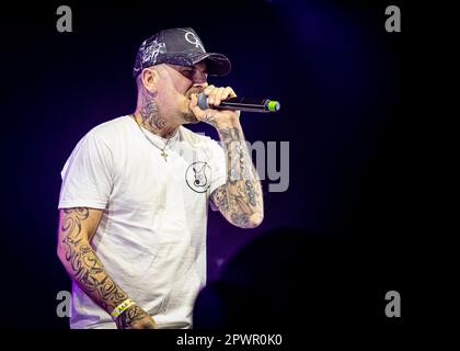 East 17, Main Stage, Poptasia Festival, Gloucester Park, Basildon, Essex © Clarissa Debenham (Film Free Photography) / Alamy Stock Photo