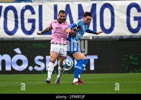 Como, Italy. 01st May, 2023. during the Italian Serie BKT soccer match Como 1907 vs Palermo FC at the Comunale G. Sinigaglia stadium in Como, Italy, 1st of May 2023 Credit: Independent Photo Agency/Alamy Live News Stock Photo