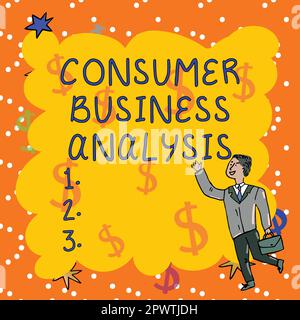 Writing displaying text Consumer Business Analysis, Concept meaning Decisions that people make to buy or not to buy a product Stock Photo