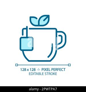 Water pixel perfect blue RGB color icon Stock Vector Image & Art - Alamy