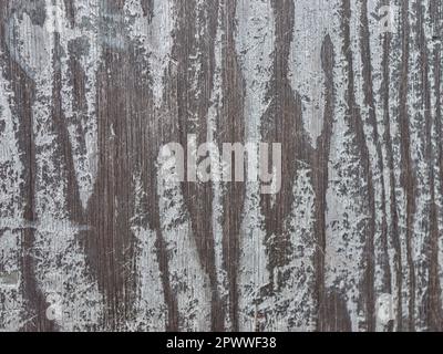 Worn white paint on wood background texture, Stock image
