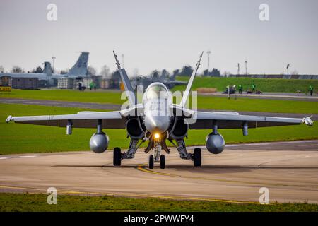 Fast Jet Movements at RAF Waddington during Exercise Cobra Warrior 23-1. Photos by John Lambeth Stock Photo