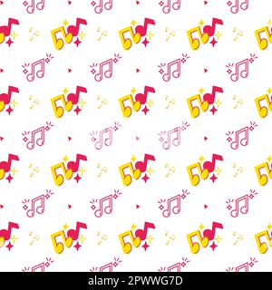 Musical Pattern design. Musical pattern. Music seamless pattern. Musical seamless pattern Stock Vector