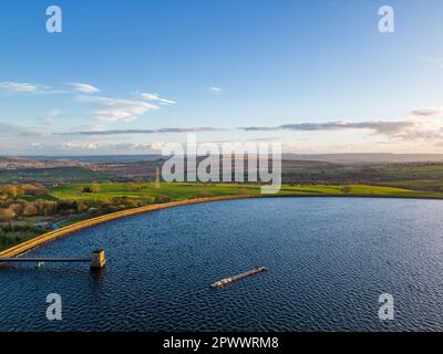 Reva Reservoir Wharfedale Scouts Water Activity Centre, West Yorkshire Stock Photo