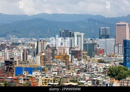 Taipei, Taiwan 28 September 2022: Taipei city skyline Stock Photo