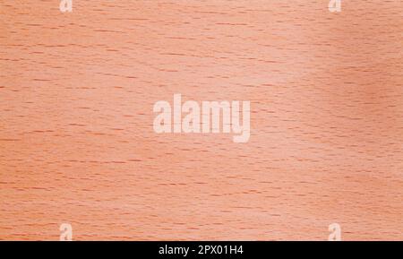 Red Wood Grain Pattern Background Close Up. Stock Photo