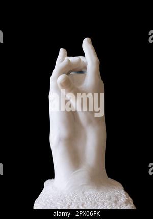 The Secret, carved marble, by Rodin 1909, Rodin Museum, Paris, France ...