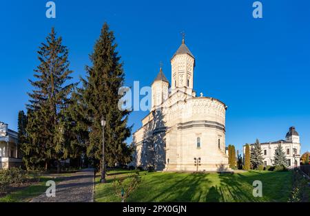 A picture of the Monastery of the Holy Three Hierarchs or Trei Ierarhi Monastery of Iasi. Stock Photo