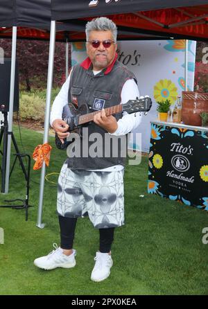 Toluca Lake, USA. 01st May, 2023. George Lopez arrives at The 16th Annual George Lopez Celebrity Golf Classic held at The Lakeside Country Club in Toluca Lake, CA on Monday, May 1, 2023 . (Photo By Juan Pablo Rico/Sipa USA) Credit: Sipa USA/Alamy Live News Stock Photo