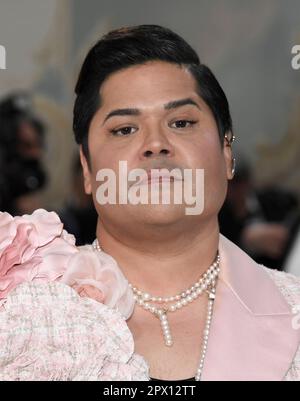 Cai Xukun attends The Metropolitan Museum of Art's Costume Institute  benefit gala celebrating the opening of the Karl Lagerfeld: A Line of  Beauty exhibition on Monday, May 1, 2023, in New York. (