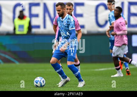 Como, Italy. 01st May, 2023. Como's Vittorio Parigini during the Italian Serie BKT soccer match Como 1907 vs Palermo FC at the Comunale G. Sinigaglia stadium in Como, Italy, 1st of May 2023 Credit: Live Media Publishing Group/Alamy Live News Stock Photo