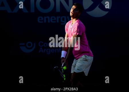 Carlos Alcaraz (Spain). Argentina Open 2023 Stock Photo