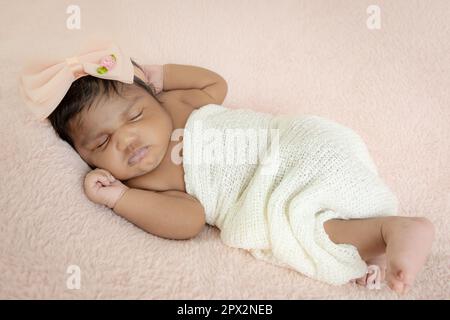 A Cute Indian Innocent New Born Baby in a Jovial Mood with a Charming Smile  Stock Image - Image of beauty, healthy: 190541739