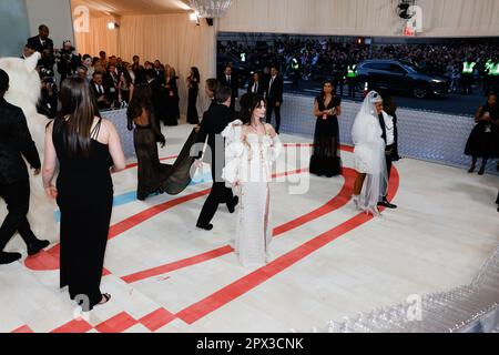 New York, United States. 01st May, 2023. arrives on the red carpet for The Met Gala at The Metropolitan Museum of Art celebrating the opening of Karl Lagerfeld: A Line of Beauty in New York City on Monday, May 1, 2023. Photo by John Angelillo/UPI Credit: UPI/Alamy Live News Stock Photo