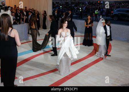 New York, United States. 01st May, 2023. arrives on the red carpet for The Met Gala at The Metropolitan Museum of Art celebrating the opening of Karl Lagerfeld: A Line of Beauty in New York City on Monday, May 1, 2023. Photo by John Angelillo/UPI Credit: UPI/Alamy Live News Stock Photo