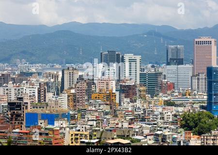 Taipei, Taiwan 28 September 2022: Taipei city skyline Stock Photo