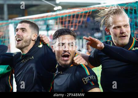 February 3, 2023, Modena, Italy: Modena, Italy, Alberto Braglia stadium,  February 03, 2023, Shady Oukhadda (Modena during Modena FC vs Cagliari  Calcio - Italian soccer Serie B match. (Credit Image: © Luca