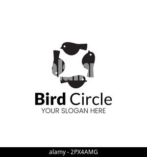 bird logo vector illustration Stock Vector