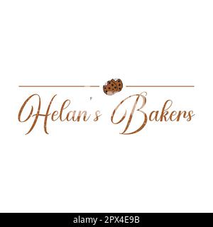 Cookies logo design vector illustration Stock Vector