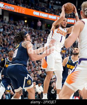 NBA Playoffs: Scuffle Between Nuggets' Aaron Gordon and Suns' Jae