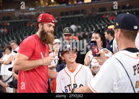 Fans young and old were in attendance to see Philadelphia Phillies  outfielder Brandon Marsh play for