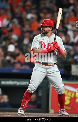 Philadelphia Phillies' Kyle Schwarber during the first inning of an ...