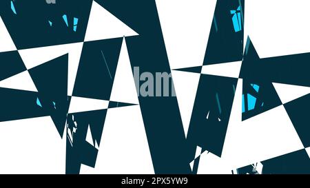 Simple background, texture of minimalistic pink abstract of various beautiful bright triangles and geometric shapes in the form of glass fragments. Ve Stock Vector