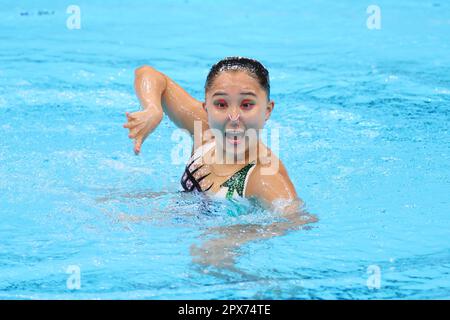 Tokyo, Japan. 2nd May, 2023. Itsuki Hirota Artistic Swimming : Artistic Swimming Japan Championships 2023 Solo Free Routine at Tokyo Aquatics Centre in Tokyo, Japan . Credit: YUTAKA/AFLO SPORT/Alamy Live News Stock Photo