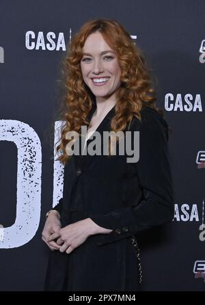 Burbank, United States. 01st May, 2023. Cast member Madison Lawlor attends the premiere of Prime Video's TV series drama 'Casa Grande' at Warner Bros. Studios in Burbank, California on Monday, May 1, 2023. Storyline: Follows several families in the farmland of Northern California as it navigates universal themes of class, immigration, culture and family. Photo by Jim Ruymen/UPI Credit: UPI/Alamy Live News Stock Photo