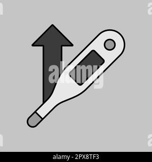 Cold Warm Thermometer. Temperature Weather Thermometers Meteorology Celsius  Fahrenheit Scale, Temp Control Thermostat Device Flat Vector Icon Royalty  Free SVG, Cliparts, Vectors, and Stock Illustration. Image 124983397.