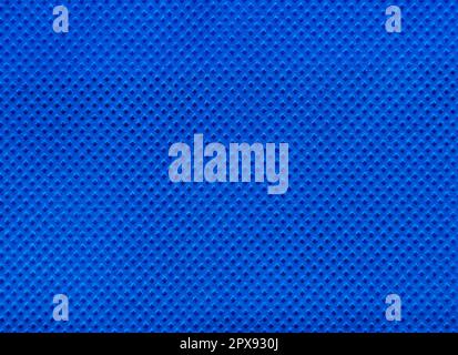 Blue texture background of nonwoven or spunbond fabric Stock Photo