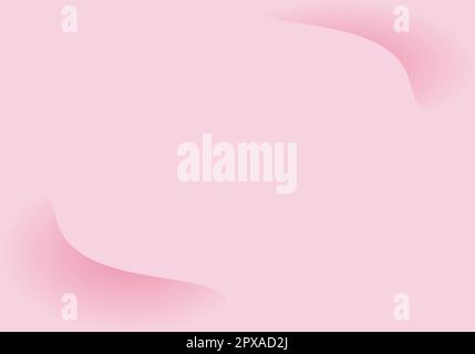 Pink Curve Pattern Background Template for Presentation, Poster, Website Layout and Card. Vector Illustration Graphic Design. Stock Vector