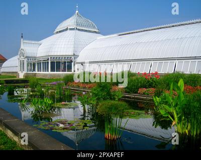 Phipps Conservatory & Botanical Gardens, Pittsburgh, Pennsylvania, USA. Stock Photo