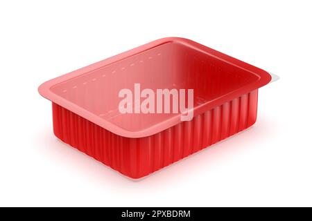 https://l450v.alamy.com/450v/2pxbdrm/red-plastic-container-for-meat-vegetables-fruits-and-other-products-2pxbdrm.jpg