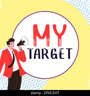 Vision Word Showing Future Target And Forecasting Stock Photo - Alamy