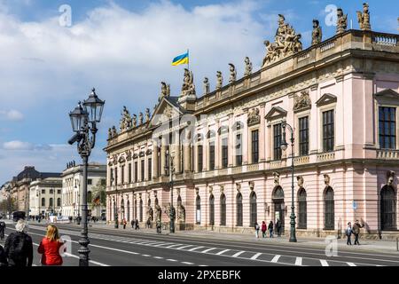 German Historical Museum in the baroque Zeughaus on Unter den Linden boulevard, district Mitte, Berlin, Germany. Deutsches Historisches Museum im baro Stock Photo